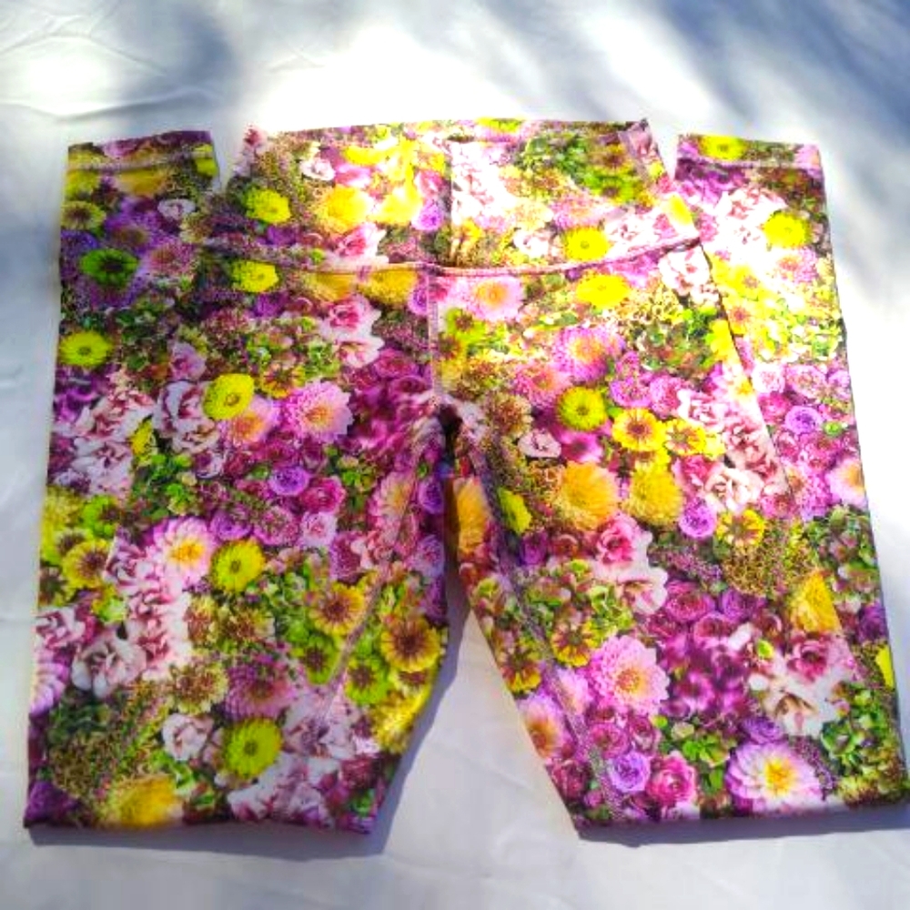 Lululemon Floral Wunder Under High Rise Tights S 6